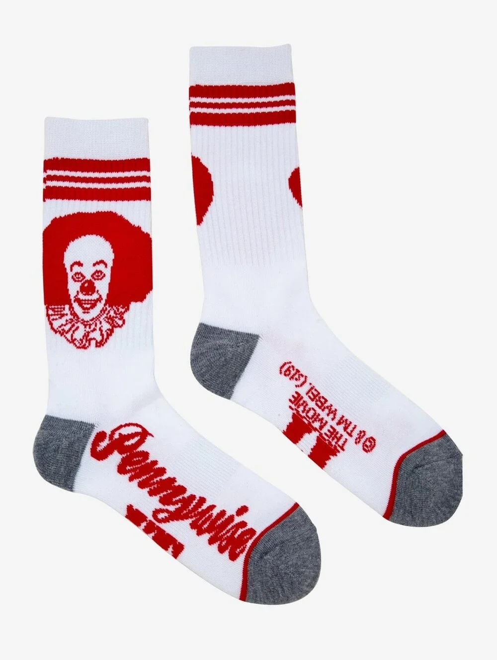 IT Pennywise Varsity Crew Socks